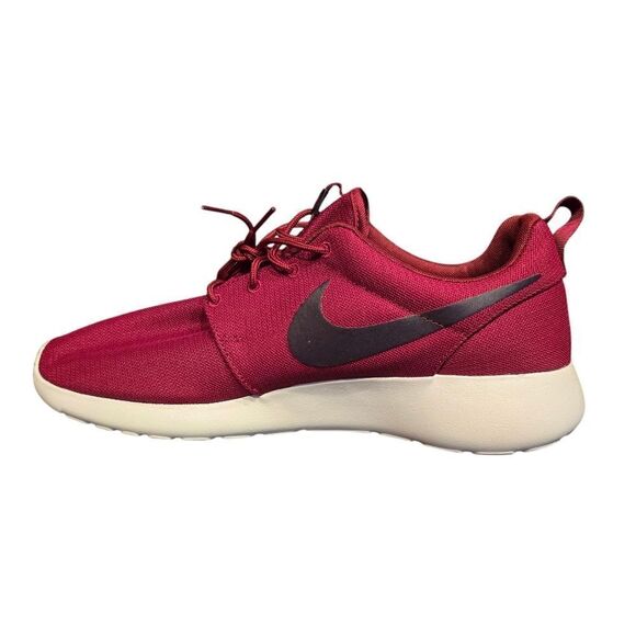 Nike Roshe One Run Team Red Burgundy Ash Grey Sail 511881-613 Mens Size 11.5 - Picture 3 of 8